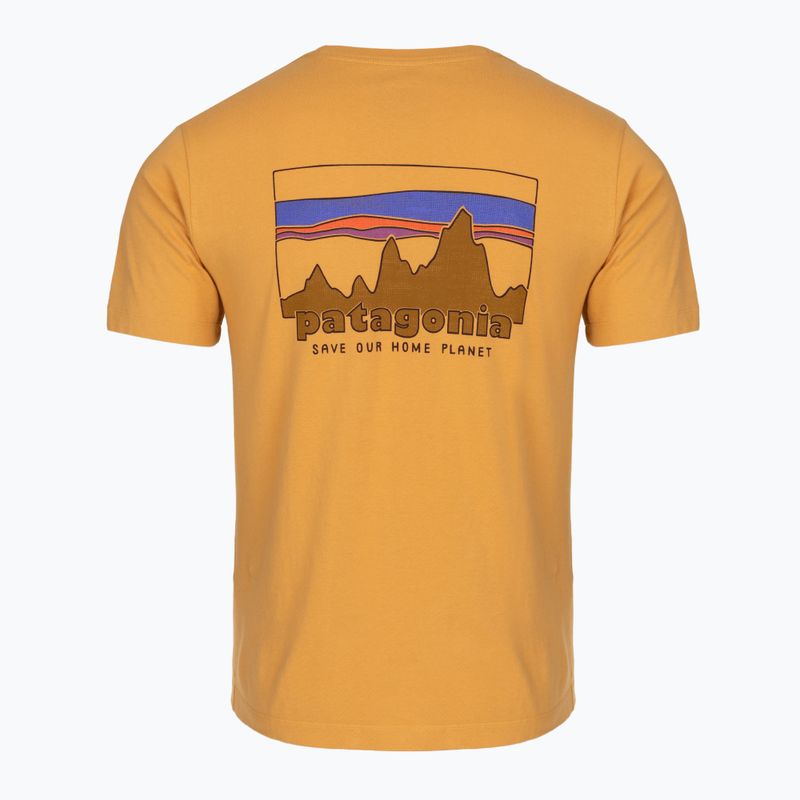 Мъжка тениска Patagonia '73 Skyline T-Shirt dried mango 2