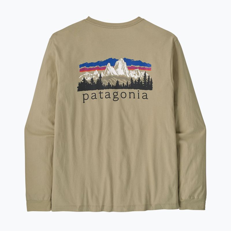 Мъжка блуза с дълъг ръкав  Patagonia Fitz Roy Foothills LS weathered stone 3