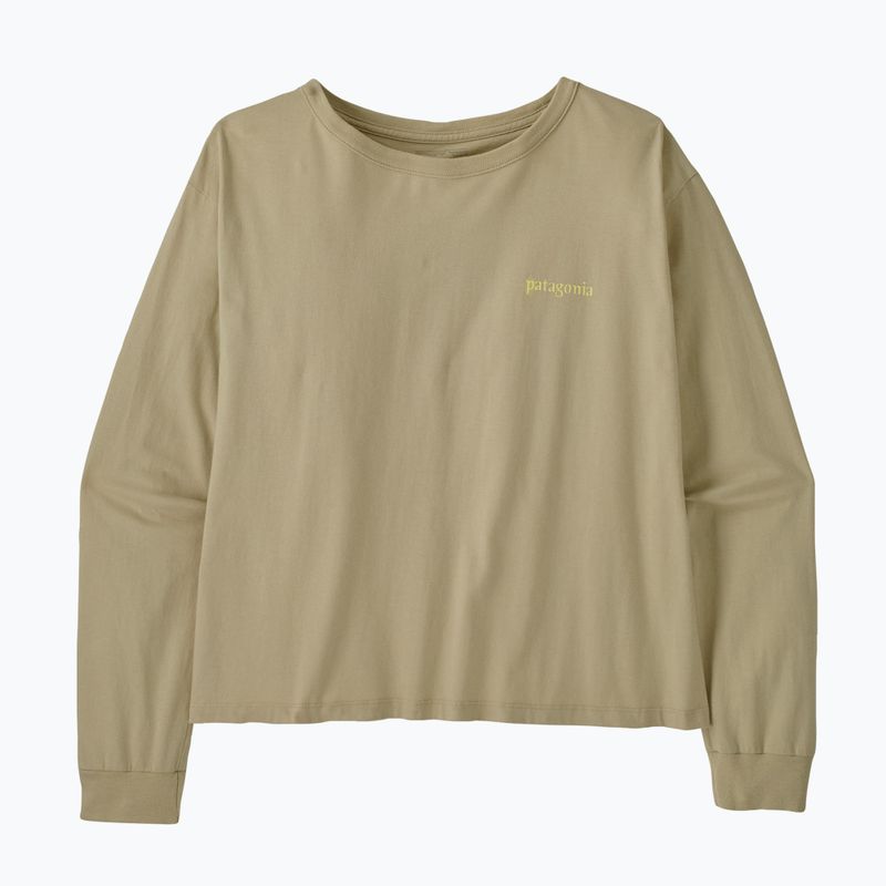 Дамска блуза с дълъг ръкав Patagonia Hut Tripper Easy Cut weathered stone 2