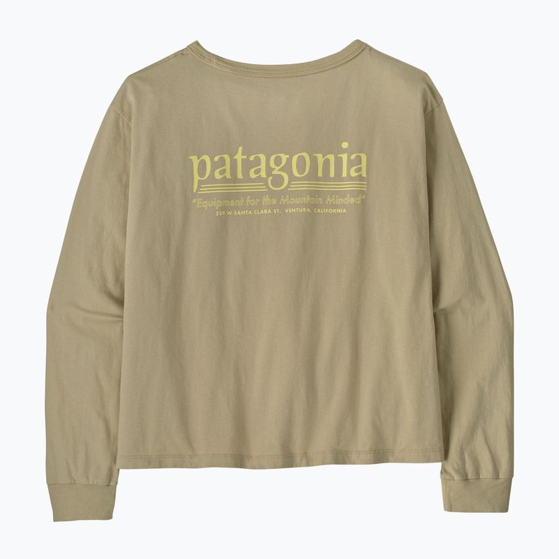 Дамска блуза с дълъг ръкав Patagonia Hut Tripper Easy Cut weathered stone 3