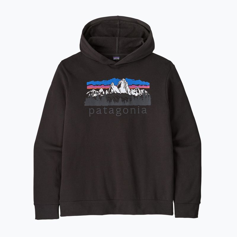 Мъжки суитшърт за трекинг Patagonia Fitz Roy Foothills Daily Hoody black