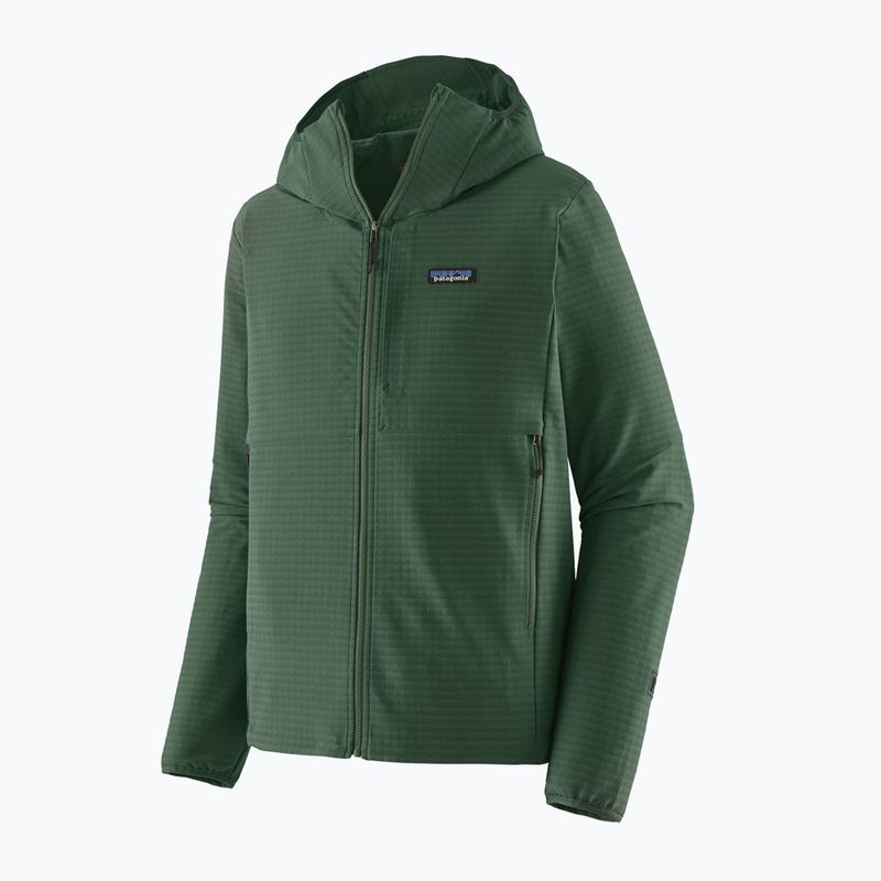 Мъжко софтшел яке Patagonia R1 TechFace Hoody canopy green 6