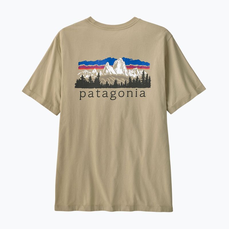 Мъжка тениска Patagonia Fitz Roy Foothills weathered stone 2