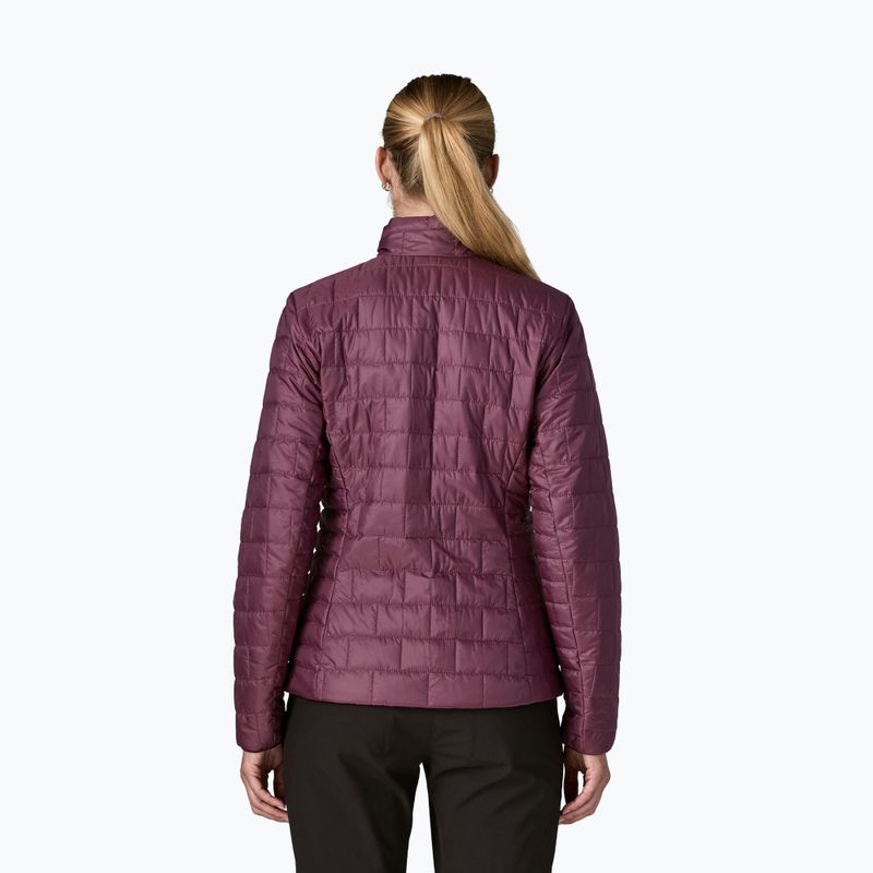 Дамско ватирано яке Patagonia Nano Puff berry fig 3