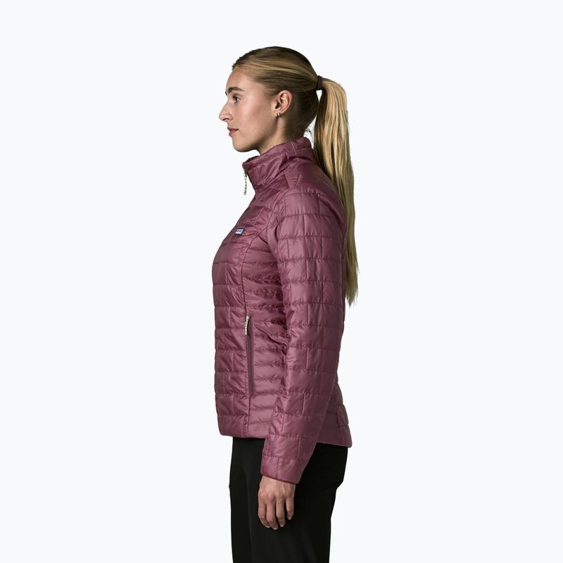 Дамско ватирано яке Patagonia Nano Puff berry fig 4