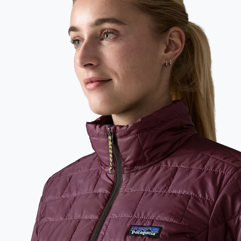 Дамско ватирано яке Patagonia Nano Puff berry fig 5