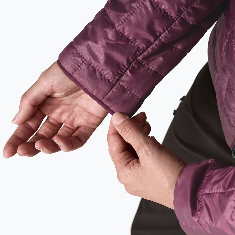 Дамско ватирано яке Patagonia Nano Puff berry fig 8