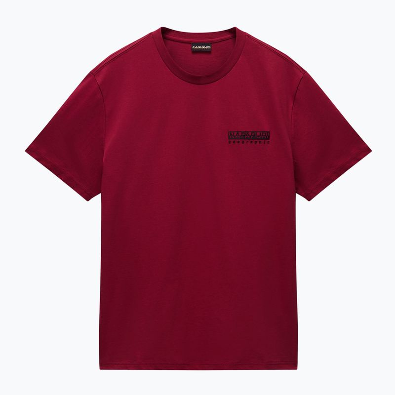 Мъжка тениска Napapijri S-Vignonil Back tibetan red R1E 5