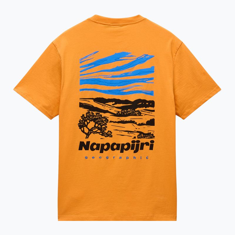 Мъжка тениска Napapijri S-Vignonil Back apricot A70 6