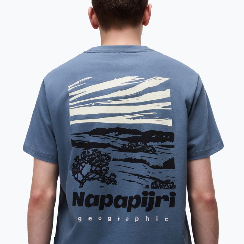 Мъжки тениски Napapijri S-Vignonil back stormy weat G1Y 4