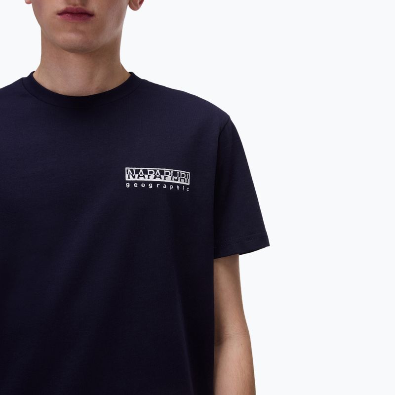Мъжка тениска Napapijri S-Vignonil back blu marine 3