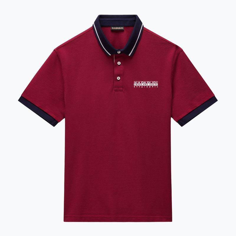 Мъжка поло риза Napapijri E-Zeri tibetan red r1e