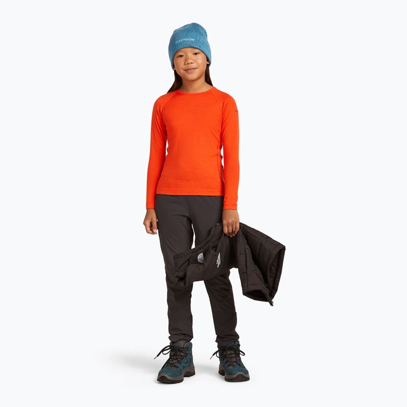 Детска термоактивна блуза с дълъг ръкав icebreaker 200 Oasis Crewe fervid 8