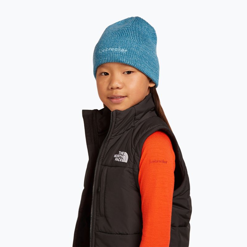 Детска термоактивна блуза с дълъг ръкав icebreaker 200 Oasis Crewe fervid 10