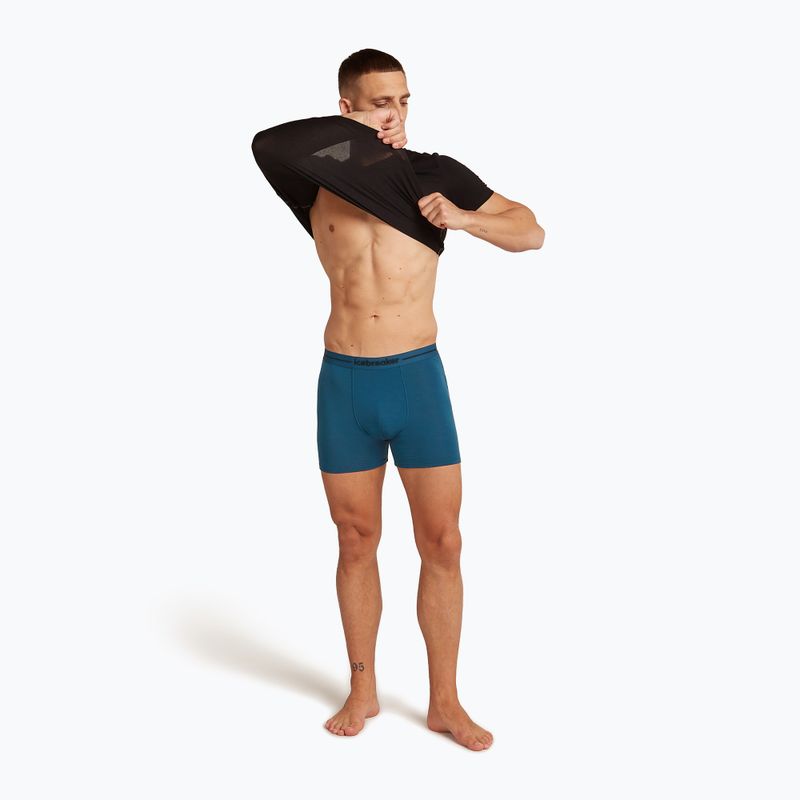 Мъжки термални боксерки Icebreaker Anatomica atlantis 6