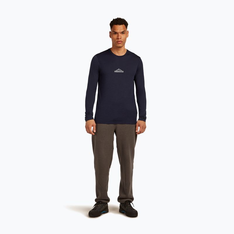 Мъжки лонгслив icebreaker Merino 150 Tech Lite Road To Cook midnight navy 2