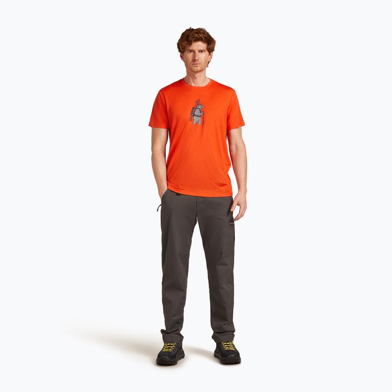Мъжка тениска icebreaker Merino 150 Tech Lite Bear Tour fervid 2