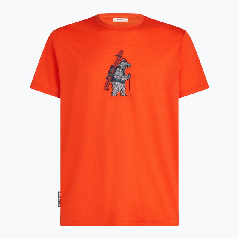 Мъжка тениска icebreaker Merino 150 Tech Lite Bear Tour fervid 7