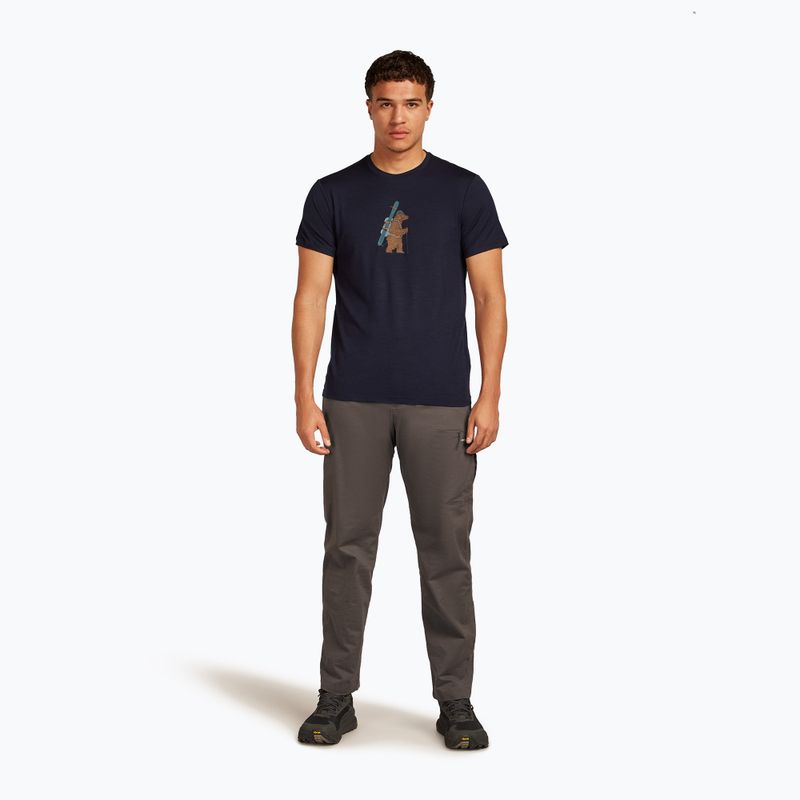 Мъжка тениска icebreaker Merino 150 Tech Lite Bear Tour midnight navy 2