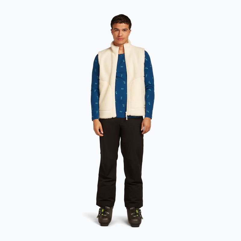 Мъжка термоактивна блуза с дълъг ръкав icebreaker Merino 200 Oasis Crewe Snow Day atlantis/topaz/aop 5