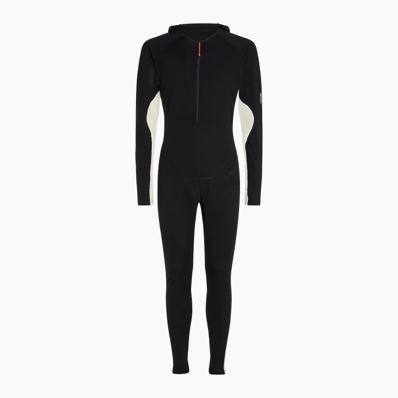 Мъжки термоактивен гащеризон icebreaker Merino 200 Oasis+ черен/неоцветен/cb