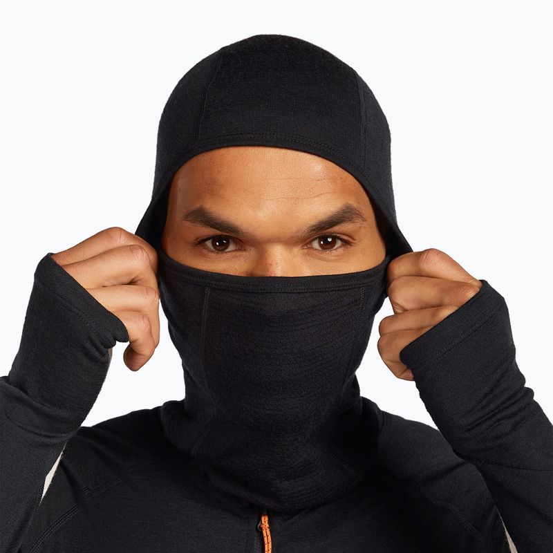 Мъжки термоактивен гащеризон icebreaker Merino 200 Oasis+ черен/неоцветен/cb 6