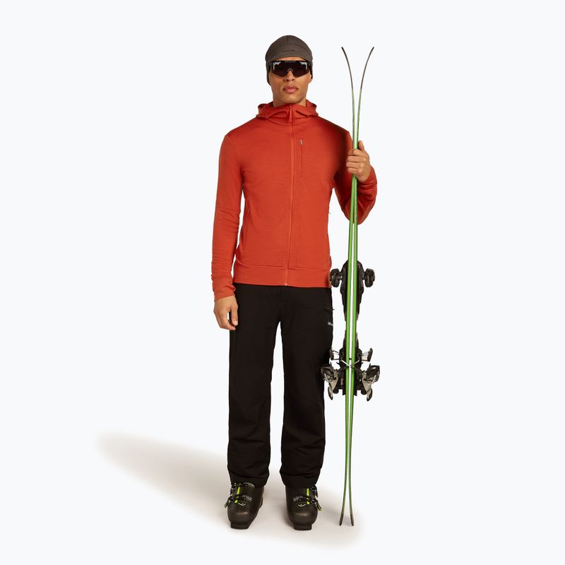 Мъжка качулка Icebreaker Merino 260 Quantum IV Zip Hoodie agate 4