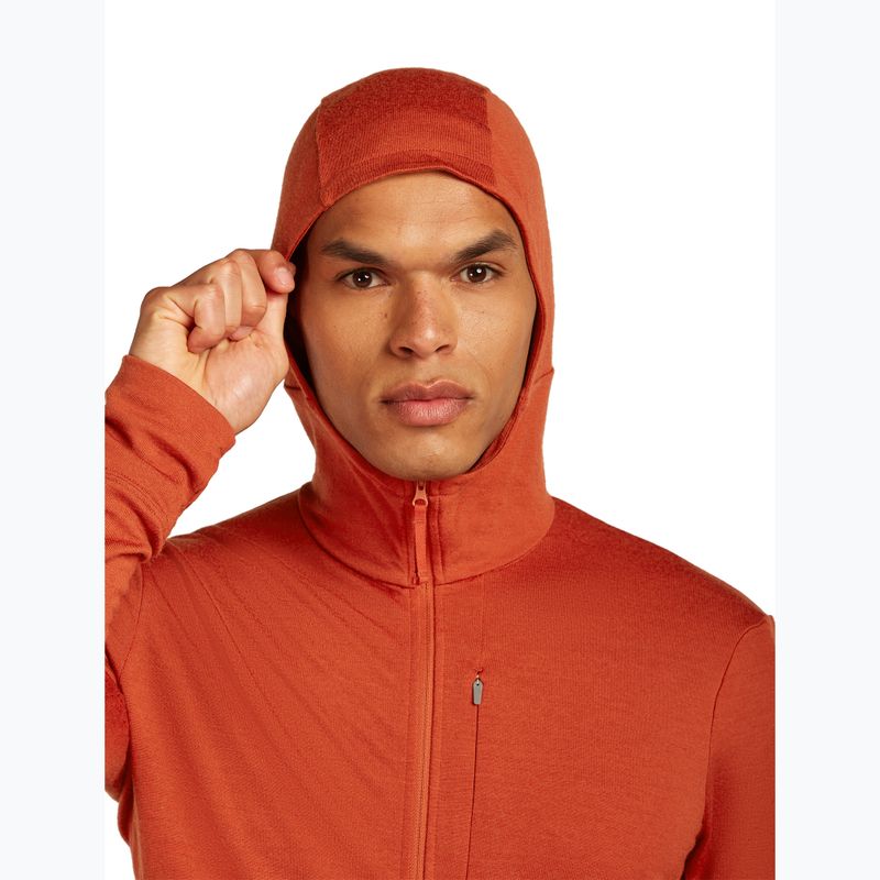 Мъжка качулка Icebreaker Merino 260 Quantum IV Zip Hoodie agate 5
