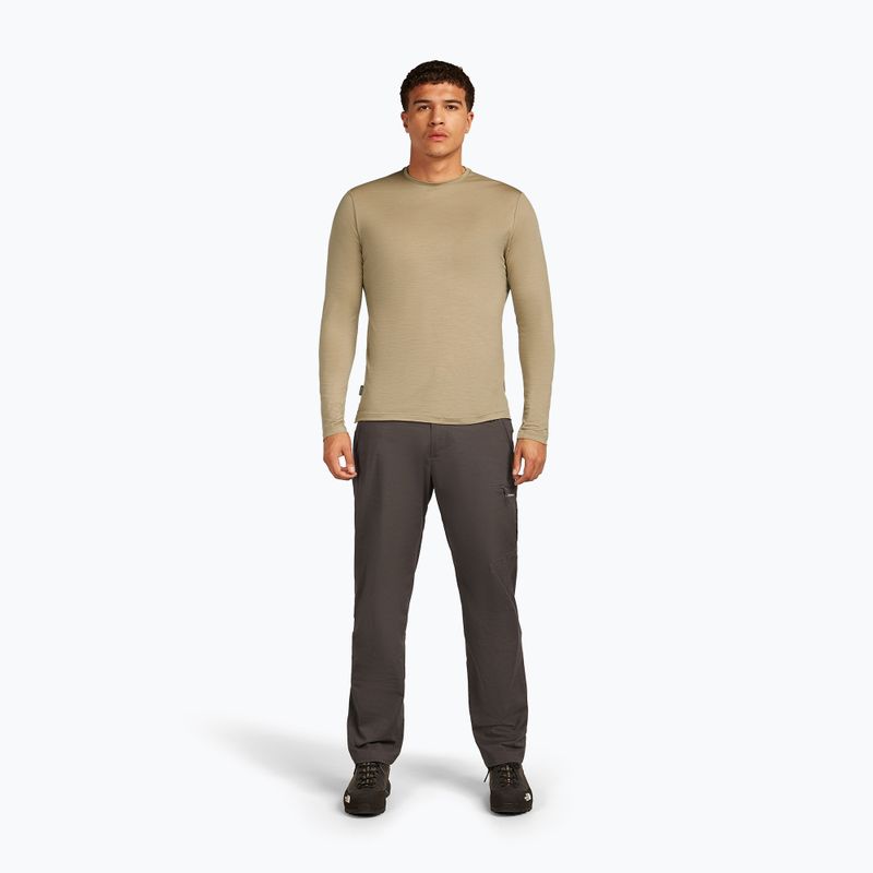 Дълъг ръкав мъжки трекинг icebreaker Merino 125 Cool-Lite Sphere III Tee flagstone 2