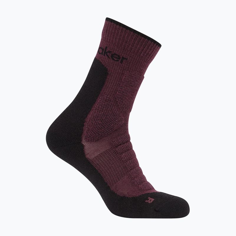 Мъжки чорапи icebreaker Merino Hike+ Heavy Crew java/black