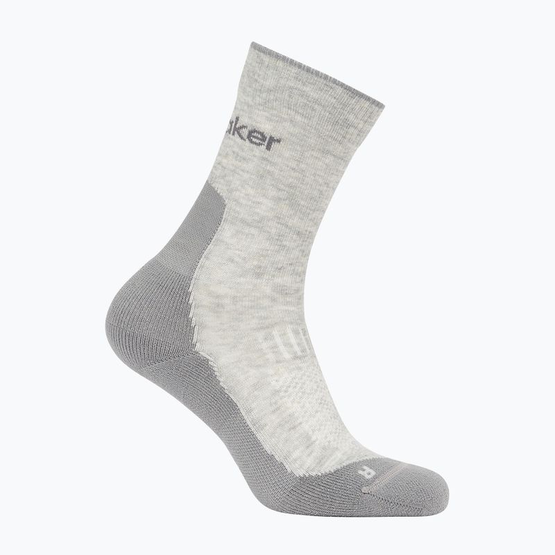 Мъжки чорапи Icebreaker Merino Hike+ Light Crew blizzard heather/alloy