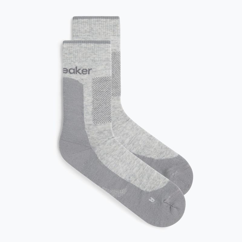 Мъжки чорапи Icebreaker Merino Hike+ Medium Crew blizzard heather/alloy 2