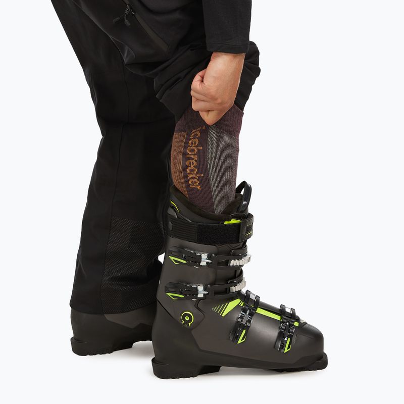 Мъжки скиорски чорапи Icebreaker Merino Ski+ Medium OTC java/trail/seaglass 5