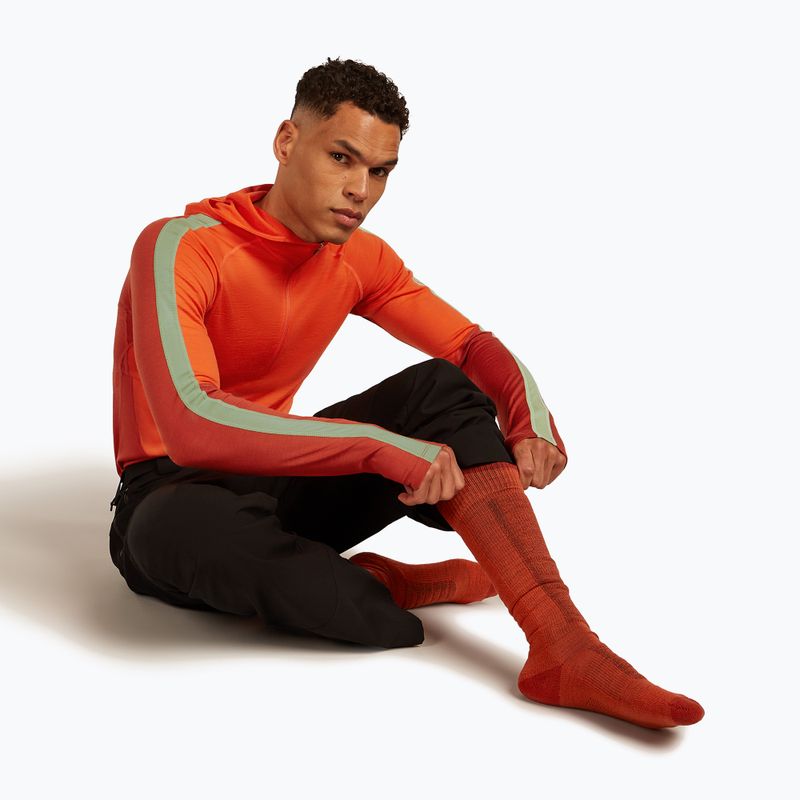 Мъжки скиорски чорапи Icebreaker Merino Ski+ Medium OTC fervid/agate/java 4