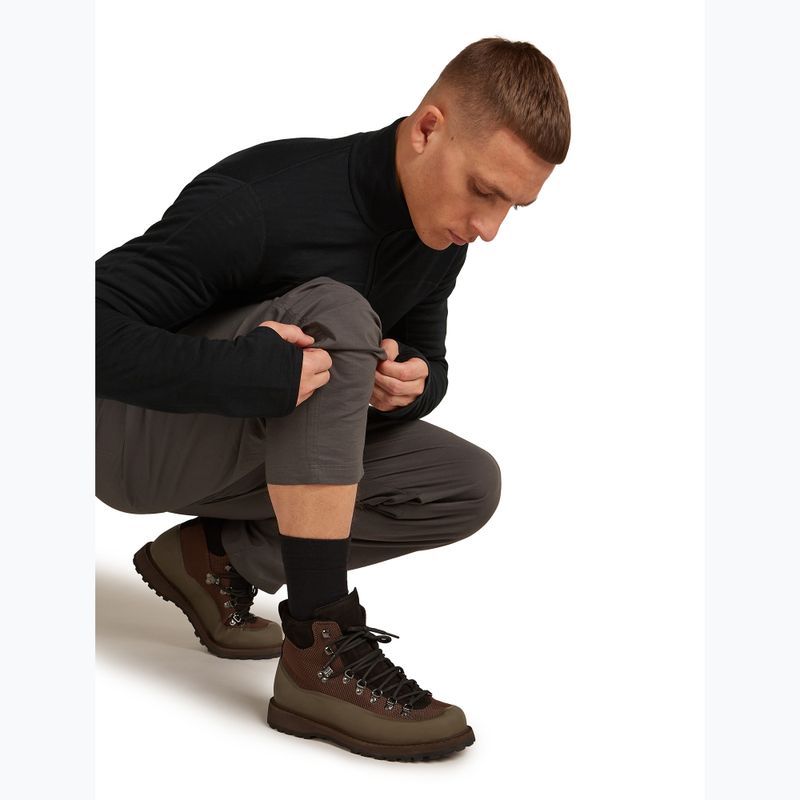 Мъжки чорапи Icebreaker Merino Hike+ Liner Crew black 5