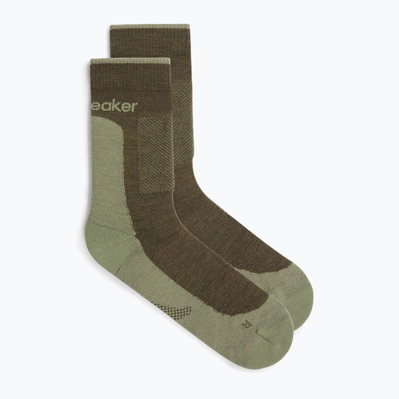Icebreaker Merino Hike+ Medium Crew мъжки чорапи loden/lichen 2