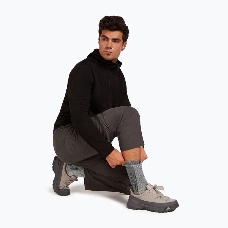 Мъжки чорапи Icebreaker Merino Hike+ Mountaineer Mid Calf Jet Heather/Black 5