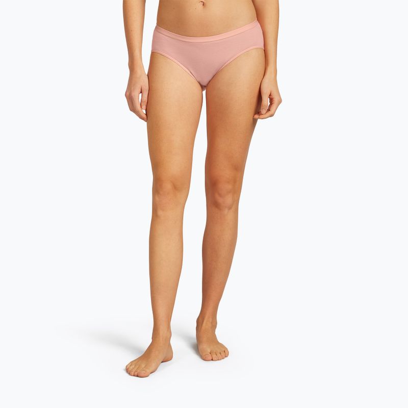 Дамски термални бикини Icebreaker Siren Hipkini blush 2