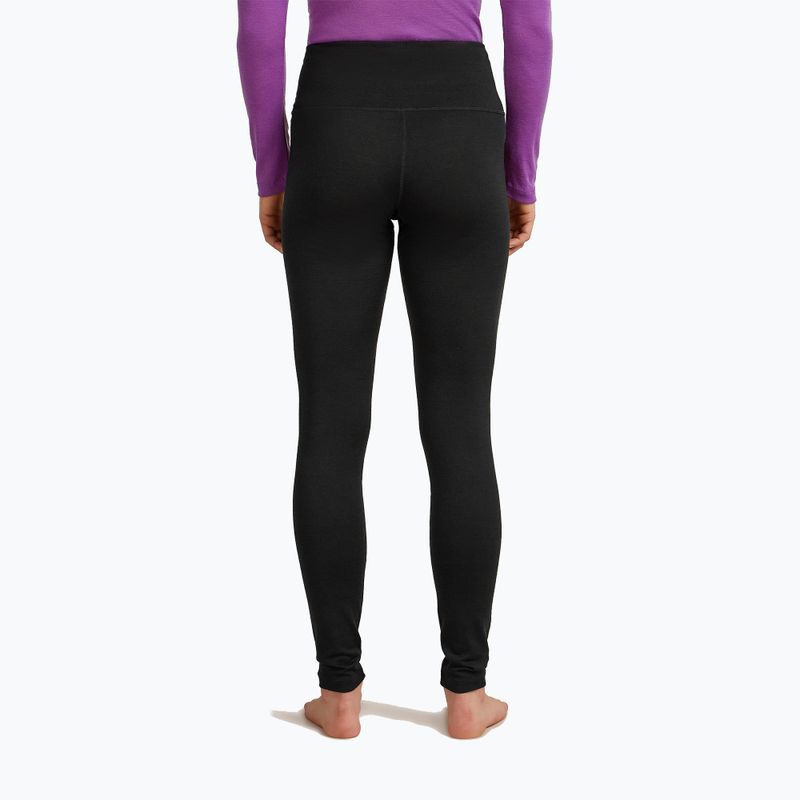 Дамски термоактивни панталони icebreaker Merino 200 Oasis High Rise black 3