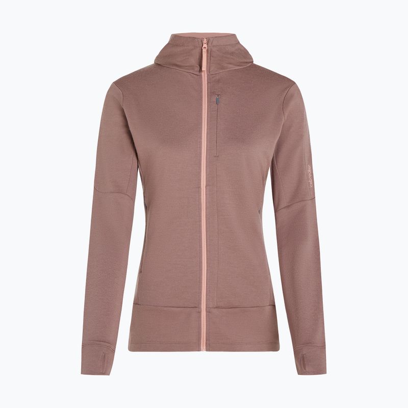 Icebreaker дамска качулка с цип Merino 260 Quantum IV summit/blush 11