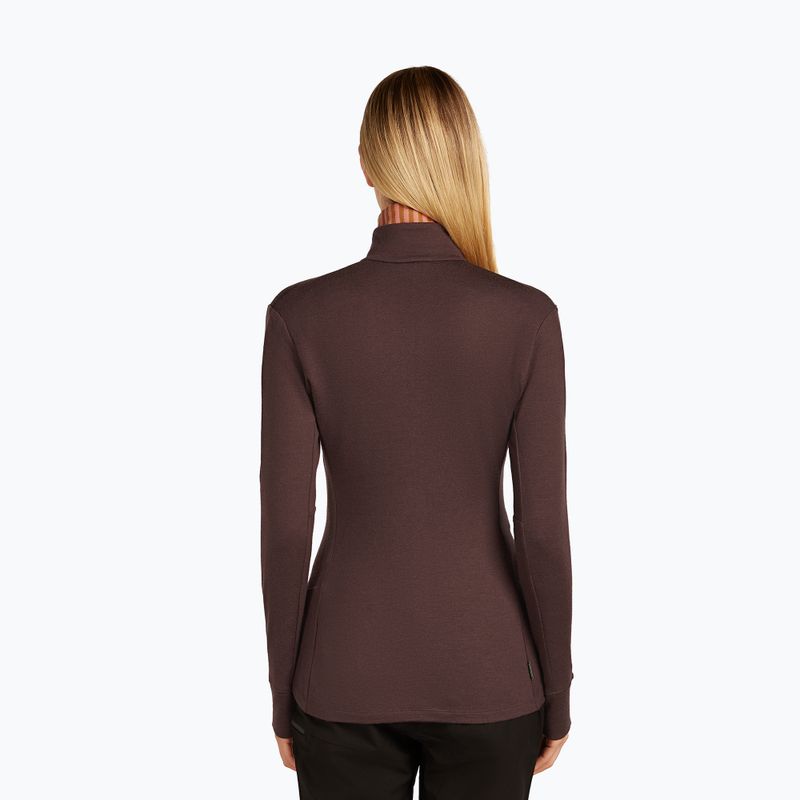 Дамски суитшърт Icebreaker Merino 260 Quantum Zip java 3