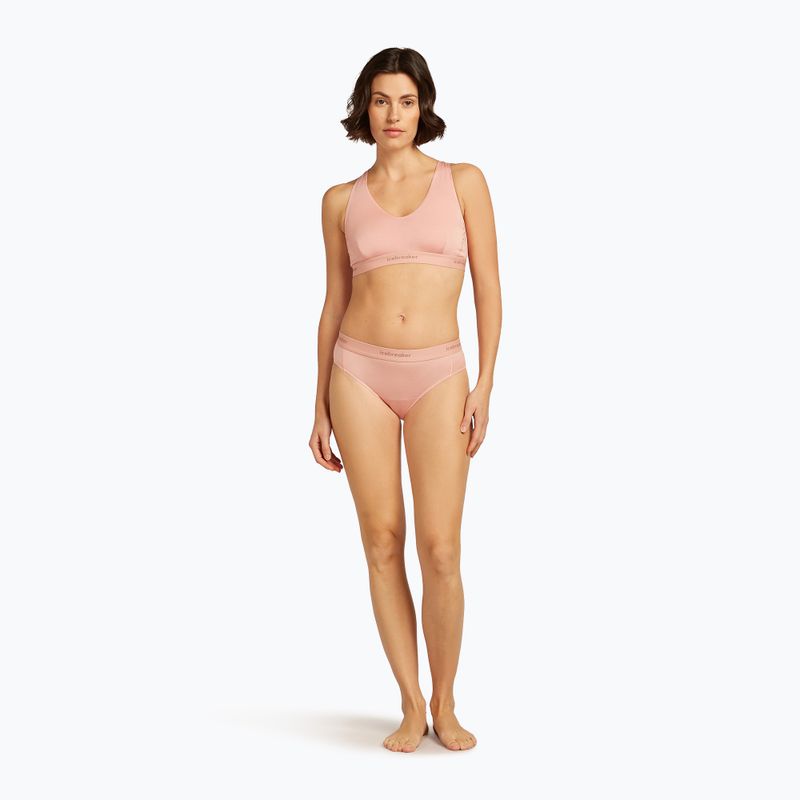 Термоактивен сутиен Icebreaker Merino 125 Cool-Lite Sprite Racerback blush 3