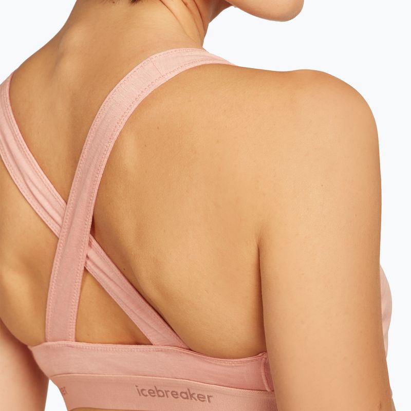 Термоактивен сутиен Icebreaker Merino 125 Cool-Lite Sprite Racerback blush 7