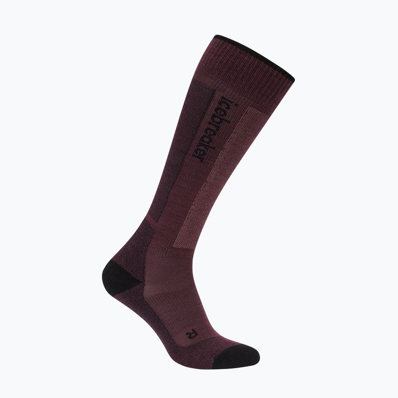 Дамски скиорски чорапи Icebreaker Merino Ski+ Light OTC java/black/summit