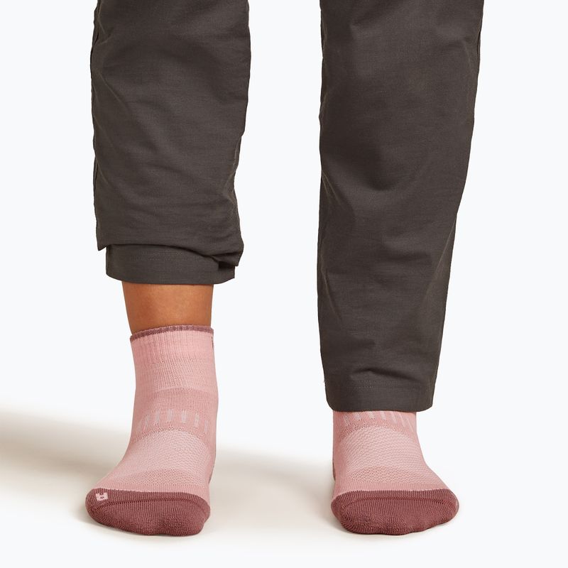Дамски чорапи Icebreaker Merino Hike+ Light Mini blush/summit 4