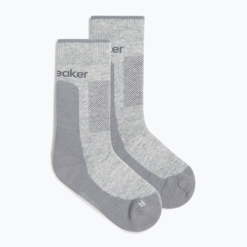 Дамски чорапи Icebreaker Merino Hike+ Medium Crew blizzard heather/alloy 2