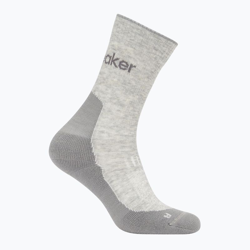 Дамски чорапи Icebreaker Merino Hike+ Light Crew blizzard heather/alloy