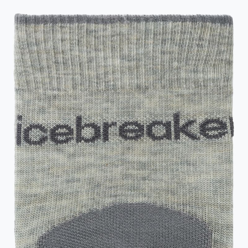Дамски чорапи Icebreaker Merino Hike+ Light Crew 2 чифта blizzar hthr/alloy 3
