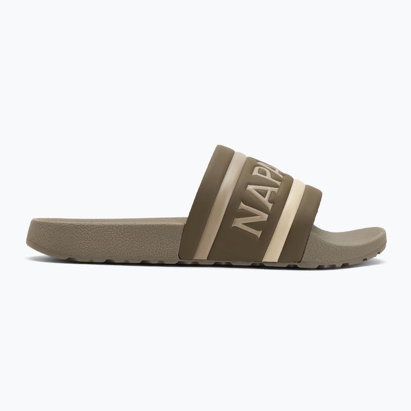 Мъжки чехли Napapijri NP0A4IQV dark olive 2 2