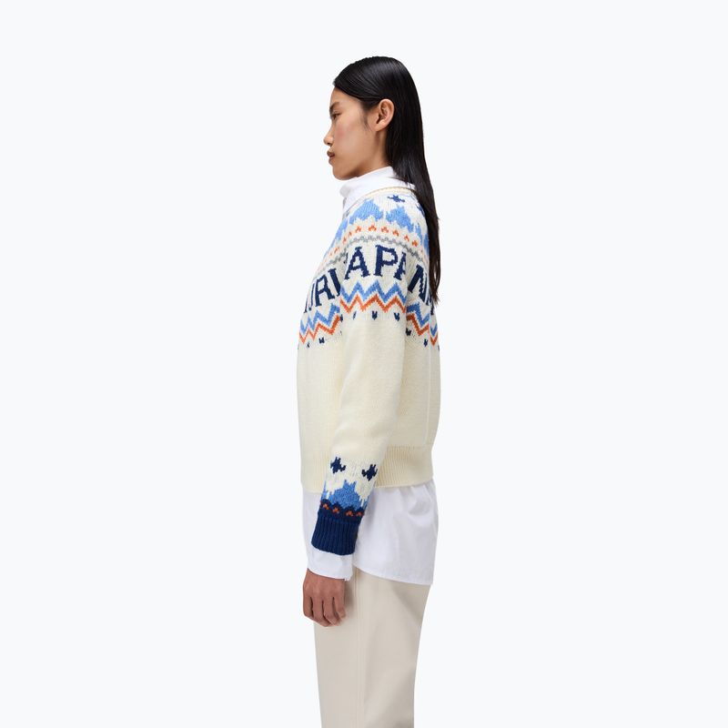 Дамски пуловер Napapijri D-Fiames C beige dimity 4